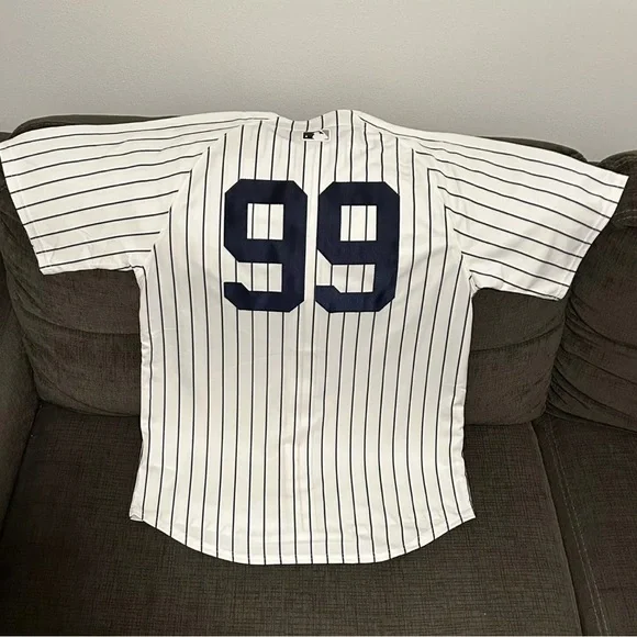Nike Authentic New York Yankees Aaron Judge #99 World Series 2024 Jersey Sz: M - Picture 7 of 8